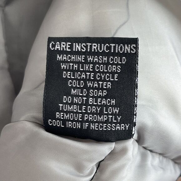 CG.L.CG Women's Vest Polyester Small Obre (Black, Gray, White) Zipper Pockets - Picture 5 of 8